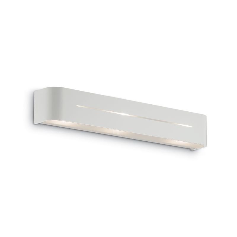 IdealLux-051970 - Posta - Medium White with Frosted Glass Wall Lamp