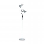 Polly - Adjustable Chrome 2 Light Floor Lamp Polly - Adjustable Chrome 2 Light Floor Lamp