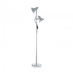 Polly - Adjustable Chrome 2 Light Floor Lamp Polly - Adjustable Chrome 2 Light Floor Lamp