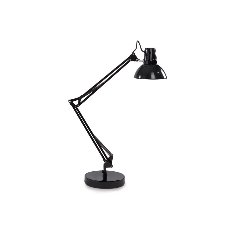 Table & Floor Lamp - Wally - Adjustable Black Metal Table Lamp IdealLux-061191 - Wally - Adjustable Black Metal Table Lamp