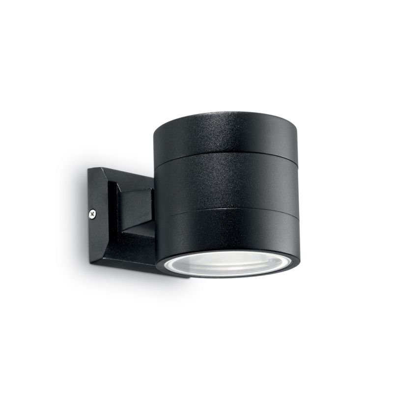 IdealLux-061450 - Snif round - Outdoor Black Up&Down Wall Lamp