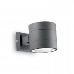 Snif Round - Outdoor Anthracite Up & Down Wall Lamp  Snif Round - Outdoor Anthracite Up & Down Wall Lamp