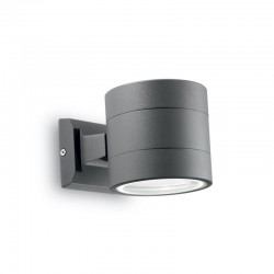 Snif Round - Outdoor Anthracite Up & Down Wall Lamp  Snif Round - Outdoor Anthracite Up & Down Wall Lamp