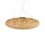 King - Gold 12 Light Pendant with Crystal King - Gold 12 Light Pendant with Crystal