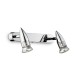 Spot & Downlights - Alfa - Chrome Twin Spotlights IdealLux-089577 - Alfa - Chrome Twin Spotlights