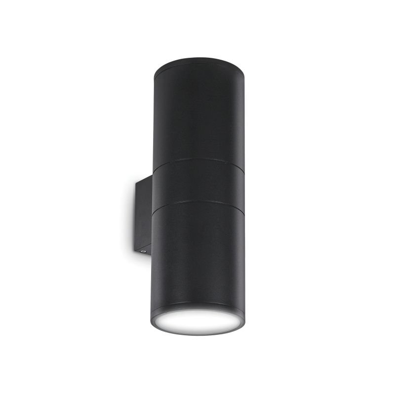 IdealLux-092317 - Gun - Outdoor Big Black Wall Lamp