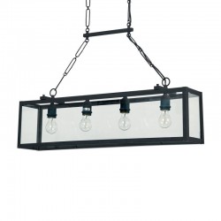 Igor - Black 4 Light over Island Fitting Igor - Black 4 Light over Island Fitting