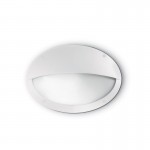 Madea - Outdoor White Oval Wall Lamp Madea - Outdoor White Oval Wall Lamp