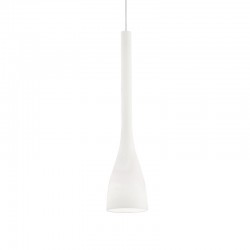 Flut - White Glass Pendant ∅ 14.5 cm Flut - White Glass Pendant ∅ 14.5 cm
