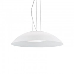 Lena - Chrome 3 Light Pendant with White Double Frosted Glass Diffuser Lena - Chrome 3 Light Pendant with White Double Frosted Glass Diffuser