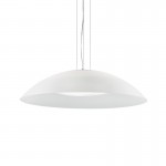 Lena - Chrome 3 Light Pendant with White Double Frosted Glass Diffuser Lena - Chrome 3 Light Pendant with White Double Frosted Glass Diffuser
