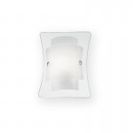 Triplo - Frosted & Clear Glass Wall Lamp
