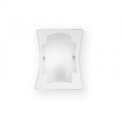 Triplo - Frosted & Clear Glass Wall Lamp