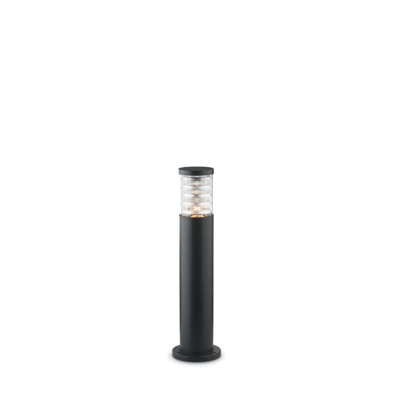 IdealLux-004730 - Tronco - Outdoor Black with Glass Small Bollard