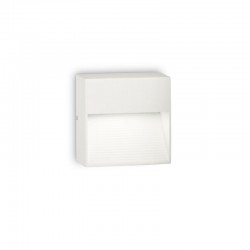 Down - Outdoor White Square Wall Lamp Down - Outdoor White Square Wall Lamp