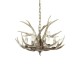 IdealLux-115498 - Chalet - Handmade Reproduction of Horns 6 Light Central Fitting
