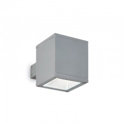 Snif Square - Outdoor Grey Up & Down Wall Lamp  Snif Square - Outdoor Grey Up & Down Wall Lamp
