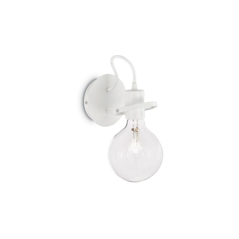 IdealLux-119465 - Radio - Adjustable White Metal Single Wall Lamp