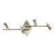 Kitchen Lights - Alfa - Antique Brass 4 Spotlights IdealLux-119830 - Alfa - Antique Brass 4 Spotlights