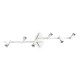 Kitchen Lights - Alfa - White and Chrome 6 Spotlights IdealLux-122748 - Alfa - White and Chrome 6 Spotlights
