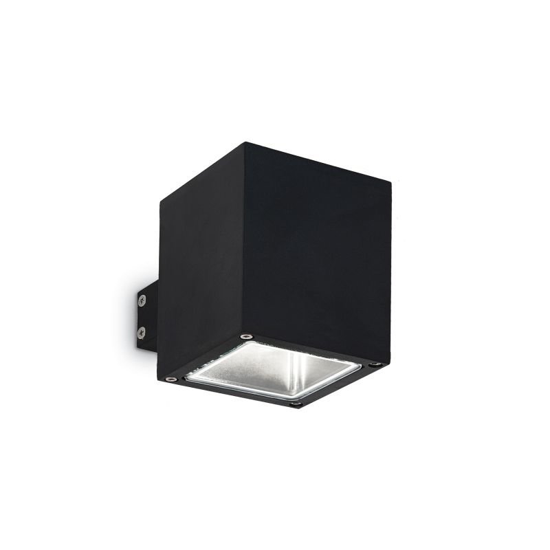 IdealLux-123080 - Snif square - Outdoor Black Up&Down Wall Lamp