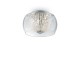 Ceiling Lights - Audi-61 - Crystal with Clear Glass 6 Light Ceiling Lamp IdealLux-133898 - Audi-61 - Crystal with Clear Glass 6 Light Ceiling Lamp
