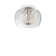 Ceiling Lights - Audi-61 - Crystal with Clear Glass 8 Light Ceiling Lamp IdealLux-133904 - Audi-61 - Crystal with Clear Glass 8 Light Ceiling Lamp