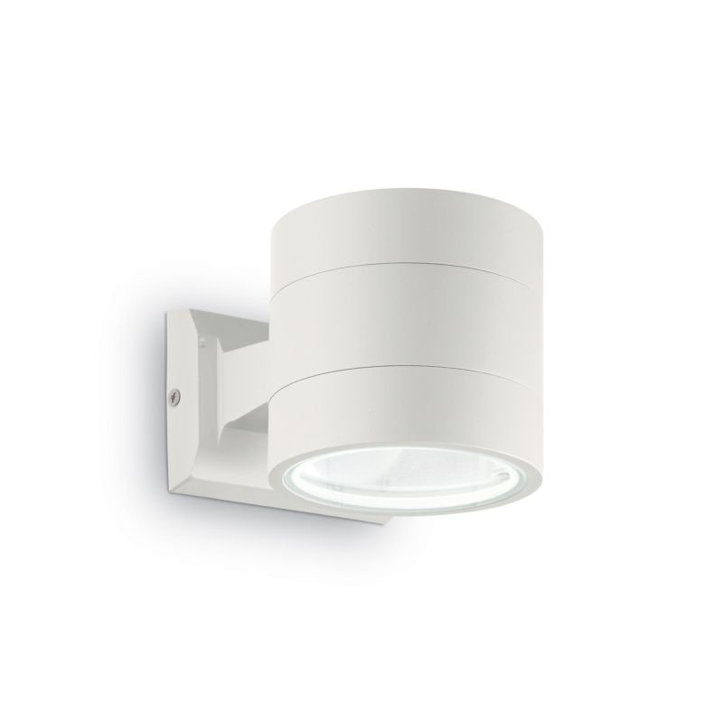 IdealLux-144283 - Snif round - Outdoor White Up&Down Wall Lamp