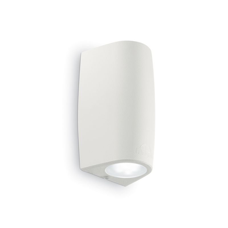 IdealLux-147765 - Keope - Outdoor White Single Small Wall Lamp