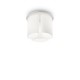 Ceiling Lights - Almond - White Decorative Glass 3 Light Ceiling Lamp IdealLux-159638 - Almond - White Decorative Glass 3 Light Ceiling Lamp