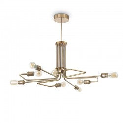 Triumph - Antiqued Brass 8 Light Centre Fitting Triumph - Antiqued Brass 8 Light Centre Fitting