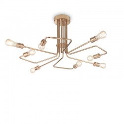 Triumph - Antiqued Brass 8 Light Ceiling Lamp  Triumph - Antiqued Brass 8 Light Ceiling Lamp