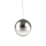 Mapa Fade - Chrome Pendant with Ombre Smoked Glass Ø 40 cm Mapa Fade - Chrome Pendant with Ombre Smoked Glass Ø 40 cm