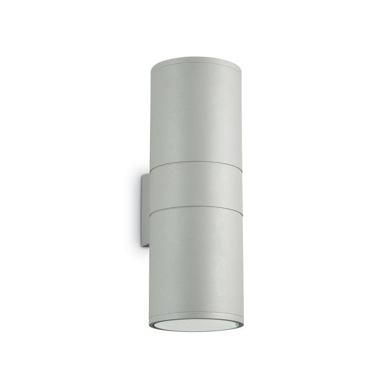IdealLux-163604 - Gun - Outdoor Big Grey Wall Lamp
