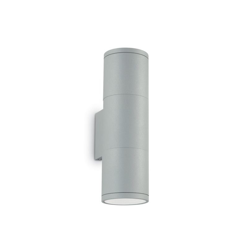 IdealLux-163628 - Gun - Outdoor Small Grey Wall Lamp