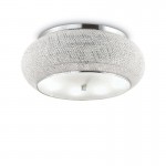 Pasha - Chrome 14 Light Ceiling Lamp with Crystal Pasha - Chrome 14 Light Ceiling Lamp with Crystal