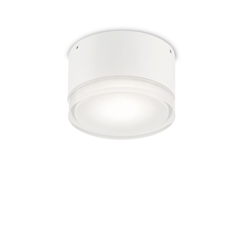 Outdoor - Urano - Outdoor White Small Ceiling Lamp IdealLux-168036 - Urano - Outdoor White Small Ceiling Lamp