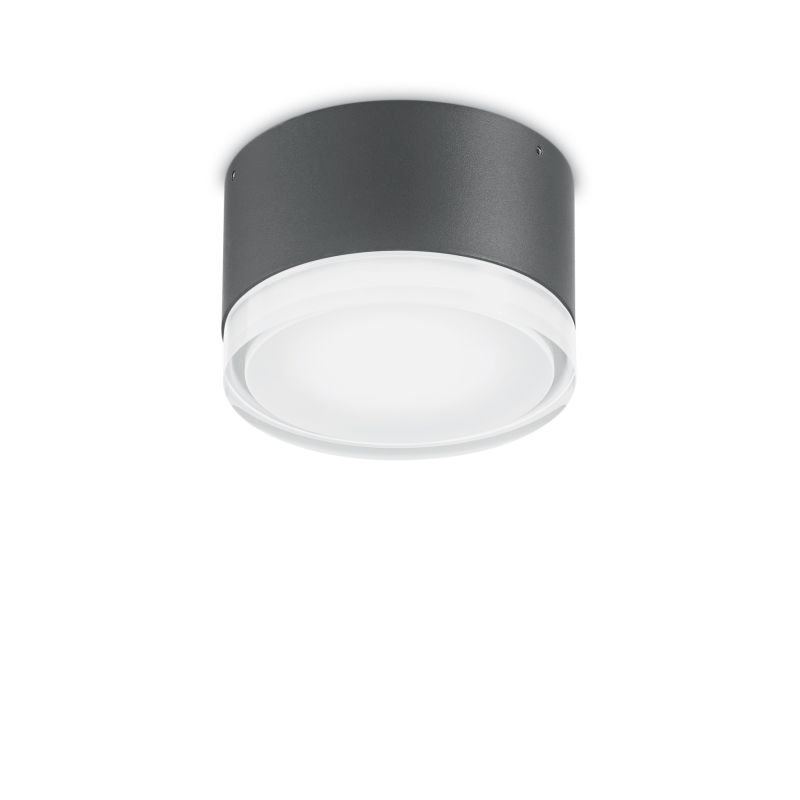 Outdoor - Urano - Outdoor Anthracite Small Ceiling Lamp IdealLux-168111 - Urano - Outdoor Anthracite Small Ceiling Lamp