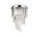 IdealLux-168937 - Carlton - Crystal with Chrome 12 Light Ceiling Fitting