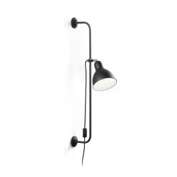 Shower - Adjustable Black Plug-in Wall Lamp Shower - Adjustable Black Plug-in Wall Lamp