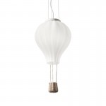 Dream Big - Kids Hot Air Ballon Glass Pendant Dream Big - Kids Hot Air Ballon Glass Pendant