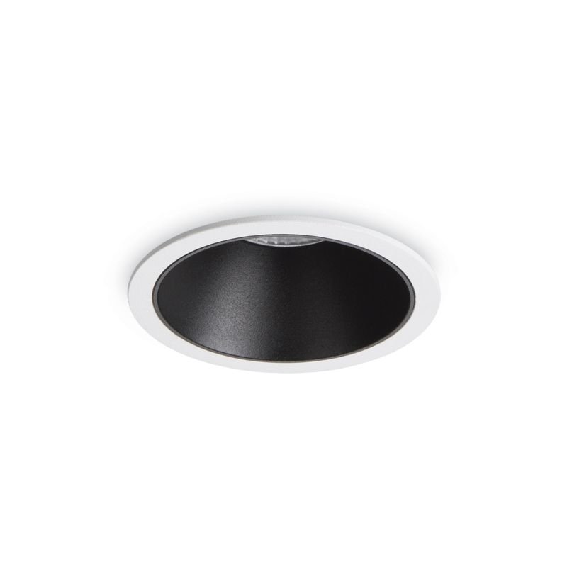 IdealLux-192277 - Game - LED White with Black Round Recessed Light