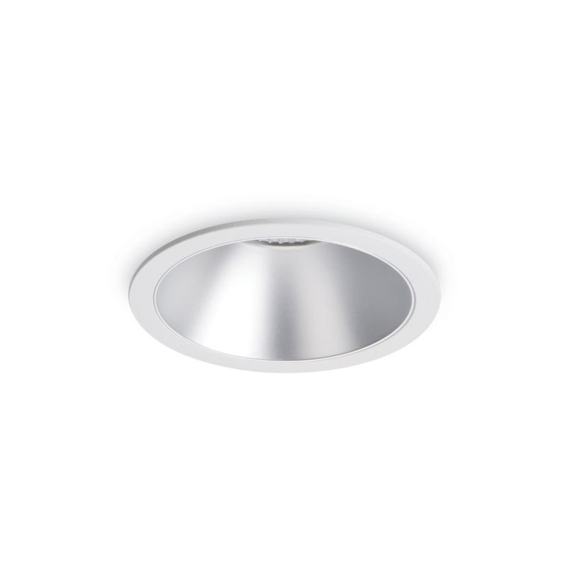 IdealLux-192284 - Game - LED White with Silver Round Recessed Light