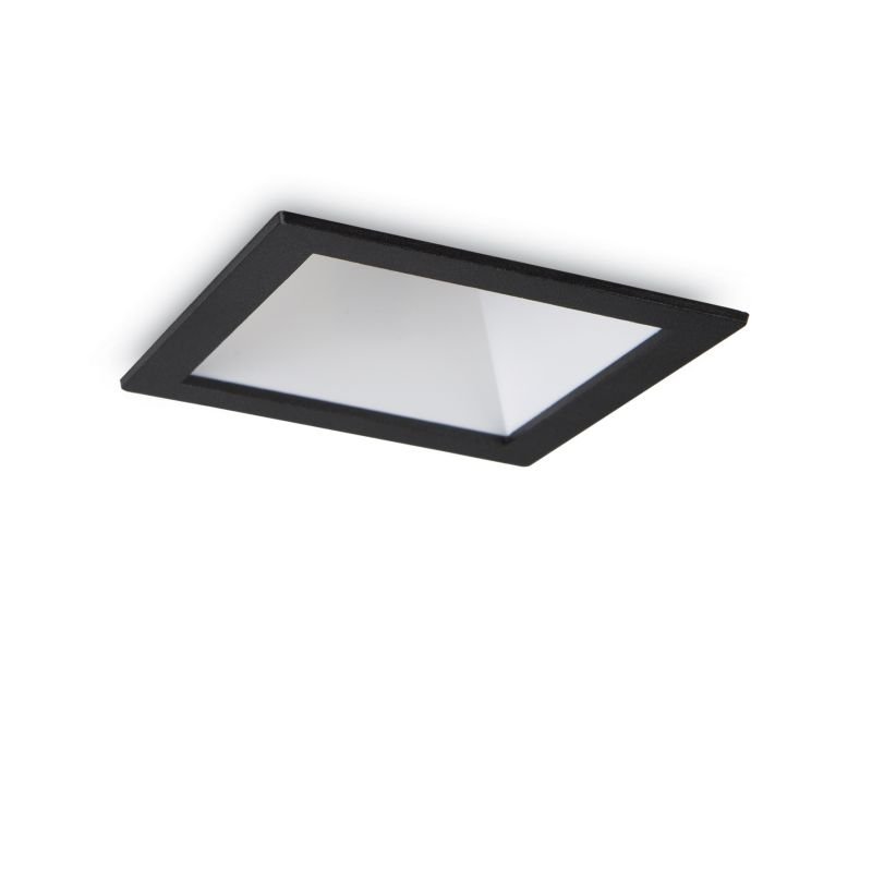 IdealLux-192406 - Game - LED Black with White Recessed Ceiling Light