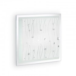 Ocean - Glass with Mirror 3 Light Ceiling Lamp Ocean - Glass with Mirror 3 Light Ceiling Lamp