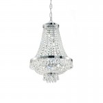 Caesar - Chrome 9 Light Chandelier with Crystal Caesar - Chrome 9 Light Chandelier with Crystal