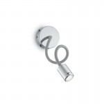 Focus - Chrome LED Wall Lamp with Adjustable Arm Focus - Chrome LED Wall Lamp with Adjustable Arm
