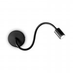 Focus - Black LED Wall Lamp with Adjustable Arm Focus - Black LED Wall Lamp with Adjustable Arm