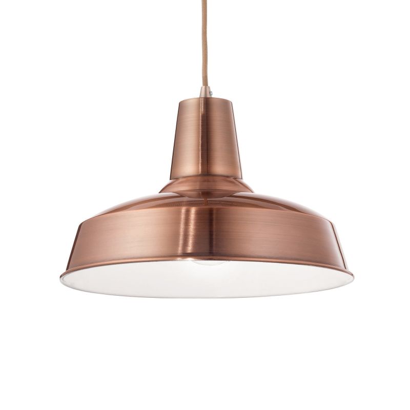 IdealLux-093697 - Moby - Copper Metal Single Hanging Pendant