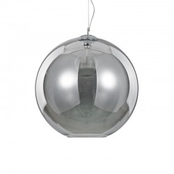 Nemo - Chrome Pendant with Smoked Glass Ø 50 cm Nemo - Chrome Pendant with Smoked Glass Ø 50 cm